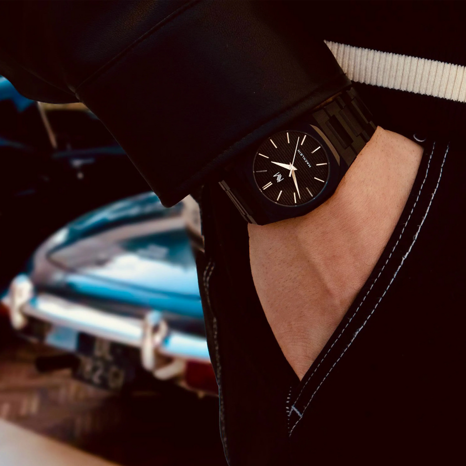 reloj moderno hombre